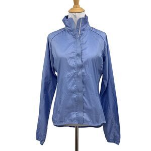 Endura Pakajak Jacket Women Small Periwinkle Ultra Lightweight Windstopper Shell